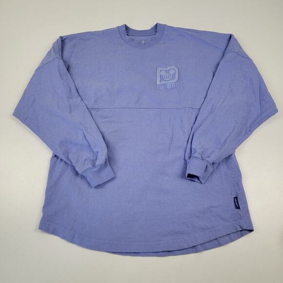 Walt Disney Parks Spirit Series LS Shirt Size Small Long Sleeve Spellout EUC‎ - Picture 7 of 9